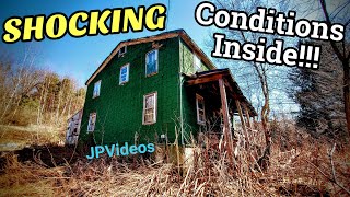 UNBELIEVABLE LIVING CONDITIONS Abandoned Hoarder House Revisit [upl. by Fayette769]