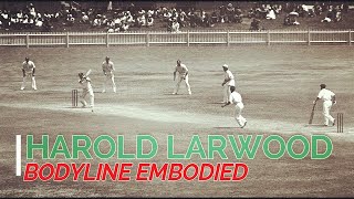 HAROLD LARWOOD  BODYLINE EMBODIED FIRST BODYLINE TEST MATCH [upl. by Balfore]