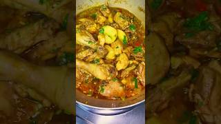 Yogurt chicken curry farhananoor youtubeshorts tending cooking [upl. by Aiciruam258]