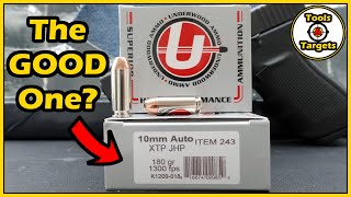 Lets Try This AgainUnderwood 10mm 180 Grain XTP SelfDefense AMMO Test [upl. by Eceirtal]