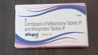 Mifegest KITCombipack of Mifepristone Tablet IP and Misoprostol Tablet IP [upl. by Ansel]