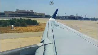 PIA A320 Inside View Takeoff from Karachi amp Landing at Multan [upl. by Srini]