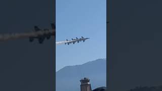 USAF Thunderbirds Echelon In Review amp Sneak Pass 2023 California International Airshow Salinas [upl. by Huan]