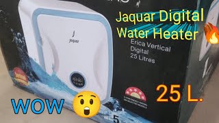 jaquar digital water heater installation  geyser kaise lagaye [upl. by Atorod]