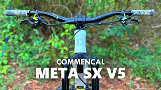 2024 Commencal Meta SX V5  Bike Check [upl. by Lewanna]