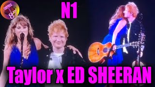 Taylor Swift with Ed Sheeran in London [upl. by Nomde472]