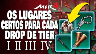 EU FIZ MUIITO CODEX USANDO ESSES SPOTS PARA ITEM INCOMUN TIER 1 AO 4 NO MIR4 [upl. by Nehgem90]