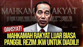 🔴LIVE DAHSYAT MAHKAMAH RAKYAT LUAR BIASA GUGAT DOSADOSA PRESIDEN JKW  SESI 1 [upl. by Treb]