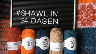 Haakpatroon 4 van shawl Mix amp Match handmade by juf Sas [upl. by Wilsey624]