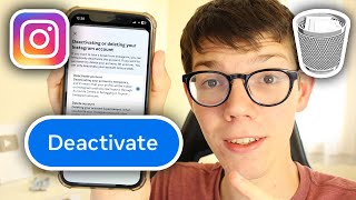 How To Deactivate Instagram Account Updated 2023  Full Guide [upl. by Law]