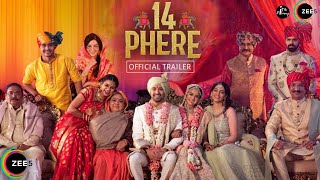 14 Phere  Official Trailer  Vikrant Massey  Kriti Kharbanda  14 Phere Release Date  Zee5 [upl. by Anilrats]