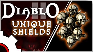 The Complete Guide to Unique Shields in Diablo 2 Resurrected [upl. by Jaddo126]