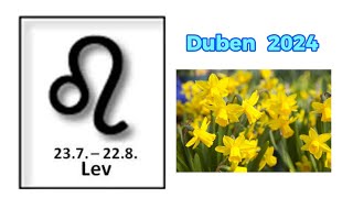 LEV♌️ Duben 2024 [upl. by Ydurt]