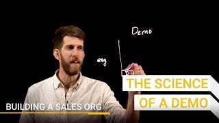 The Science of a Demo  Building A Sales Org  Winning By Design [upl. by Eatnuahc423]