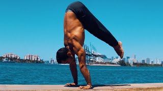 Straight Arm Press To Handstand Tutorial [upl. by Alliuqahs]