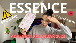 ROZBALUJEME ADVENTNÍ KALENDÁŘ ESSENCE 2023 I ⚠️ SPOILERY‼️ [upl. by Baten497]