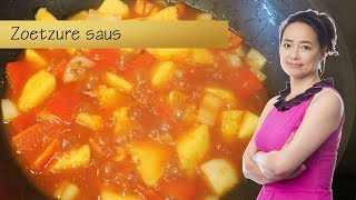 Chinese zoetzure saus maken [upl. by Grindle476]