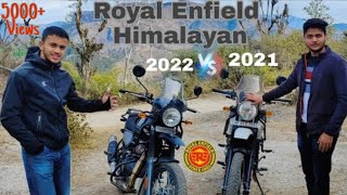 Royal Enfield Himalayan BS6 2021 VS 2022  Major Changes Pros Cons Worth buying under 25 Lakh [upl. by Pomfrey]