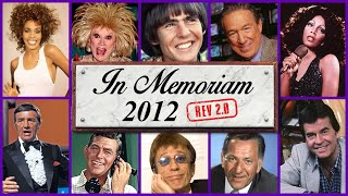 In Memoriam 2012 Famous Faces We Lost in 2012 [upl. by Yrot]