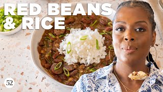 Red Beans amp Rice The Roots  Behind the Recipe with Millie Peartree [upl. by Nennarb124]