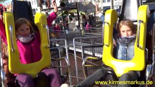 High Impress Oberschelp Onride Rheinbacher Kirmes 2014 by kirmesmarkus [upl. by Files]