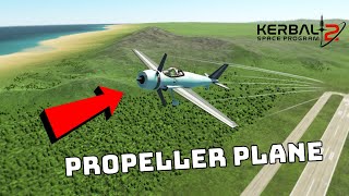 Im building propeller plane in Kerbal Space Program 2 [upl. by Nnylyak187]