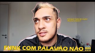 PORQUE EU PAREI DE FAZER MÚSICA CHAVE [upl. by Nahttam]