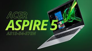 REVIEW ACER ASPIRE 5 A5155457EN  NOTEBOOK COM TELA FULL HD MAS VALE A PENA [upl. by Nosidda]