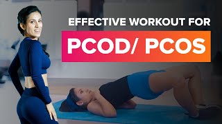 Home Workout for PCODPCOS  Effective Workouts for Hormonal Balance and Weight Loss [upl. by Oicanata]