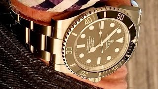 Rolex Submariner No Date 114060 in 4K [upl. by Server10]