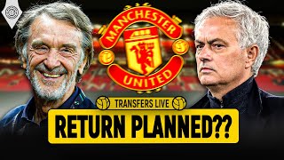 Mourinho Wants United Job  Transfers LIVE [upl. by Hassadah]