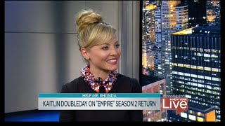 Kaitlin Doubleday on quotEmpirequot Season 2 Return [upl. by Essilem436]