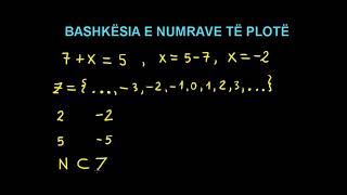 2 Matematika Klasa 9 Mesimi 2 Bashkësia e numrave të plotë [upl. by Acimot]