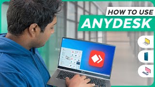 How To Use AnyDesk  AnyDesk Computer To Computer Worldwide Access [upl. by Costello]