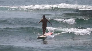 Blue Horizons Surfing Escapes Batukaras Bay West Java Indonesia [upl. by Licht]