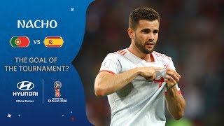 NACHO goal vs Portugal  2018 FIFA World Cup  Hyundai Goal of the Tournament Nominee [upl. by Aprile]