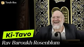 LA PARACHA KITAVO AVEC RAV ROSENBLUM Le Plus Impressionnant Conférencier d’Israël [upl. by Daggna]