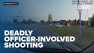 WATCH New video shows moments leading up to fatal officerinvolved shooting in Kennewick [upl. by Kleon980]