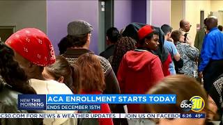 ACA and Covered California enrollment opens [upl. by Eidoj]