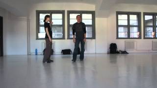 Improving Improv  Intermediate Lindy Hop in Prague call amp response jazz steps triples [upl. by Nyvek]