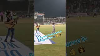 Amia baig performance in Iqbal stadium Faisalabad in opening ceremony shorts cricket amiabaig [upl. by Franz]