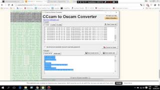 cccam or newcamd to oscam  oscam emu  oscam ymod convert [upl. by Jerrilee]