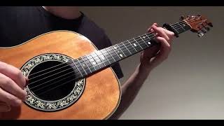 Mohamed Tahar Fergani  Dalma Guitar cover inspired by the 1972 oud version [upl. by Joappa]