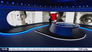 TVP  info  quot1930quot początek pierwszego wydania w nowym studiu 30092024 [upl. by Walke]