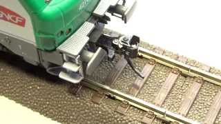 DCC controlled Kadee® uncoupler in HO scale  Remote modkit [upl. by Ellehcor]