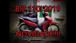 BIZ 110i 2019 VERMELHA DETALHES [upl. by Baskett]