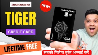 indusind tiger credit card detailed review  indusind credit card benefits amp features [upl. by Mcafee]