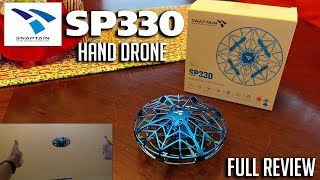 Snaptain SP330 Hand Operated Drone Review [upl. by Etnoled]