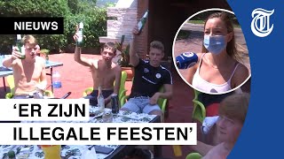 Jongeren in Lloret ‘hier mag je gewoon tongen’ [upl. by Apostles]