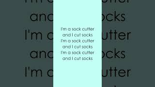 187  Im a sock cutter and I cut socks tonguetwisterchallenge challenge [upl. by Ermine]